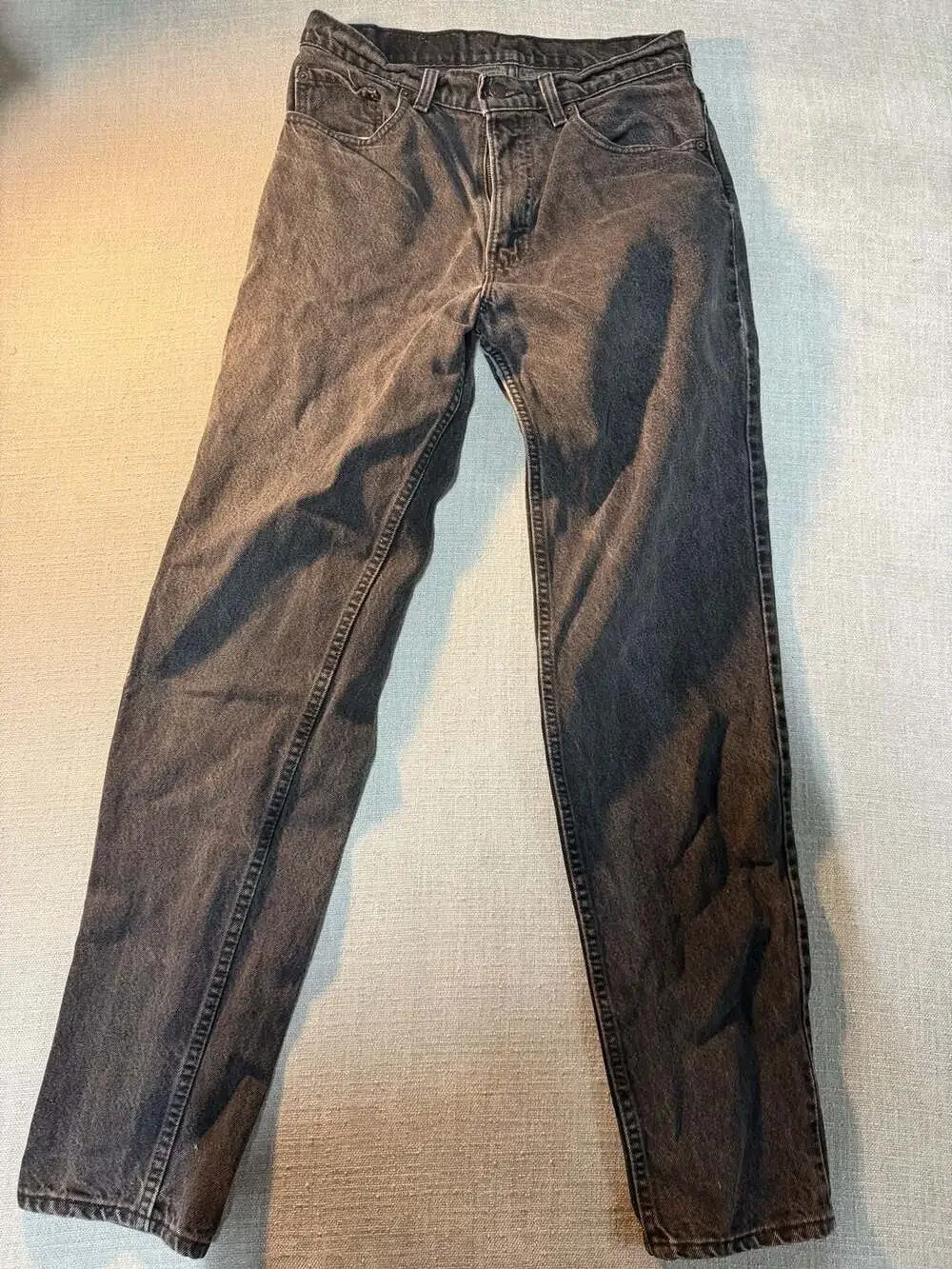 Levi's 550 Relaxed Fit Tapered Leg Black Jeans